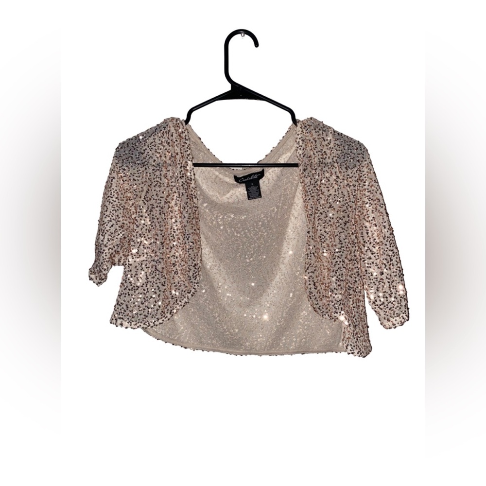 Cute sparkly Shrug Sweater